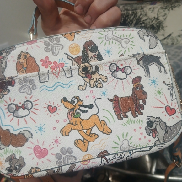 Dooney & Bourke Disney Print Crossbody Bag - Multicolor - Picture 3 of 3